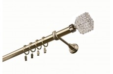 Kwadro Diamant 25mm Mosaz