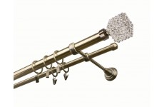 Kwadro Diamant 25/16mm Mosaz