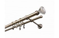 Stozek crystal 25/16mm Mosaz