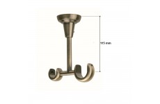 Garnýže do stropu 25/16mm Mosaz