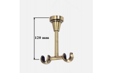 Garnýže do stropu 16mm Mosaz