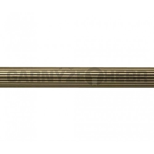 Tyč 16mm rýhovaná - mosaz