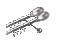 Belluno double 25/25mm Satina