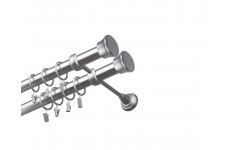 Fulda double 25/25mm Satina